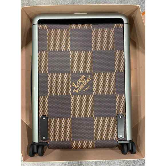 Louis Vuitton Horizon 55 Nigo LV Made Cabin Rolling Luggage Damier Travel Bag - Picture 8 of 12